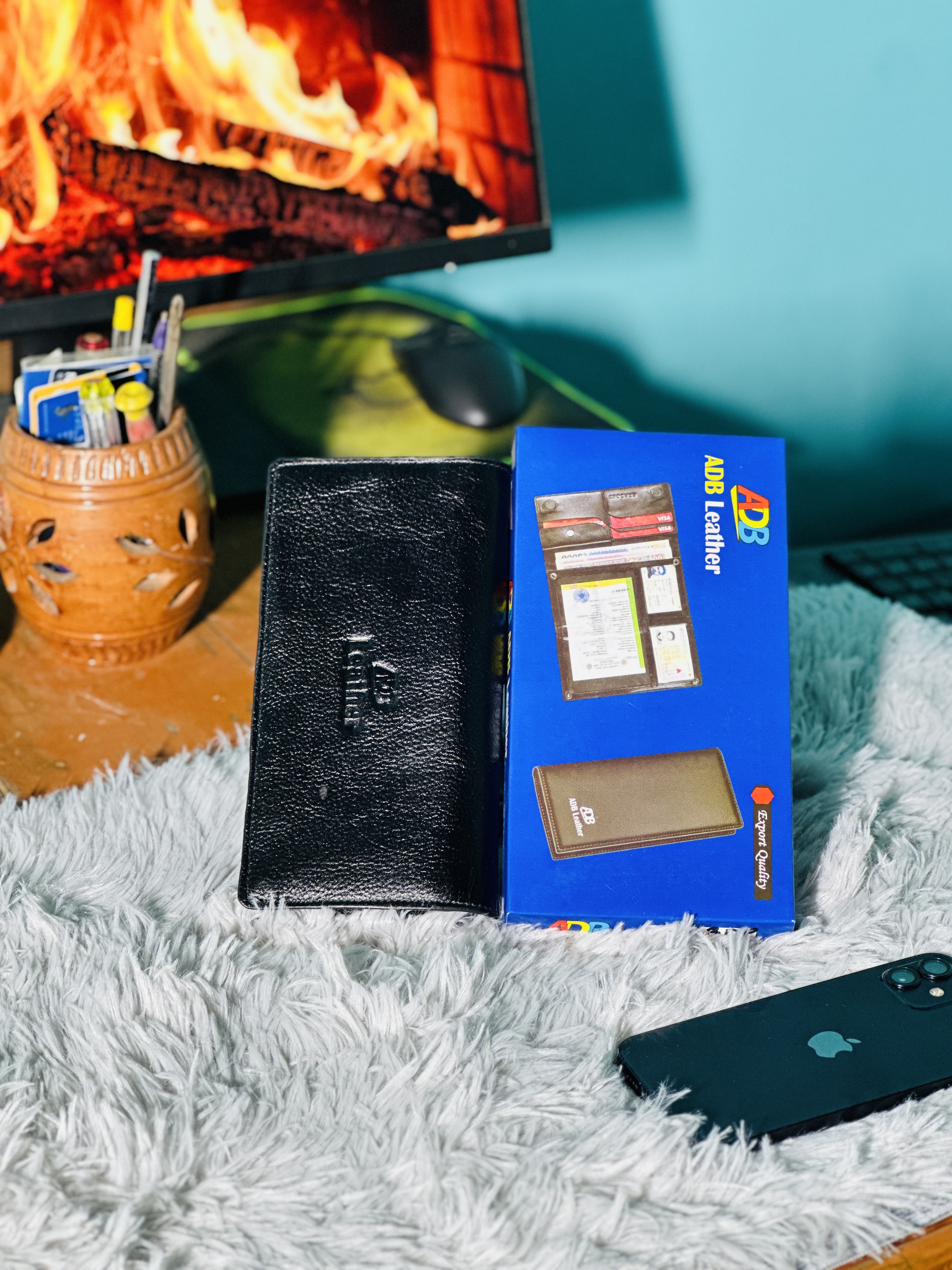 🏍️ Premium Biker & Car Owner Document Wallet