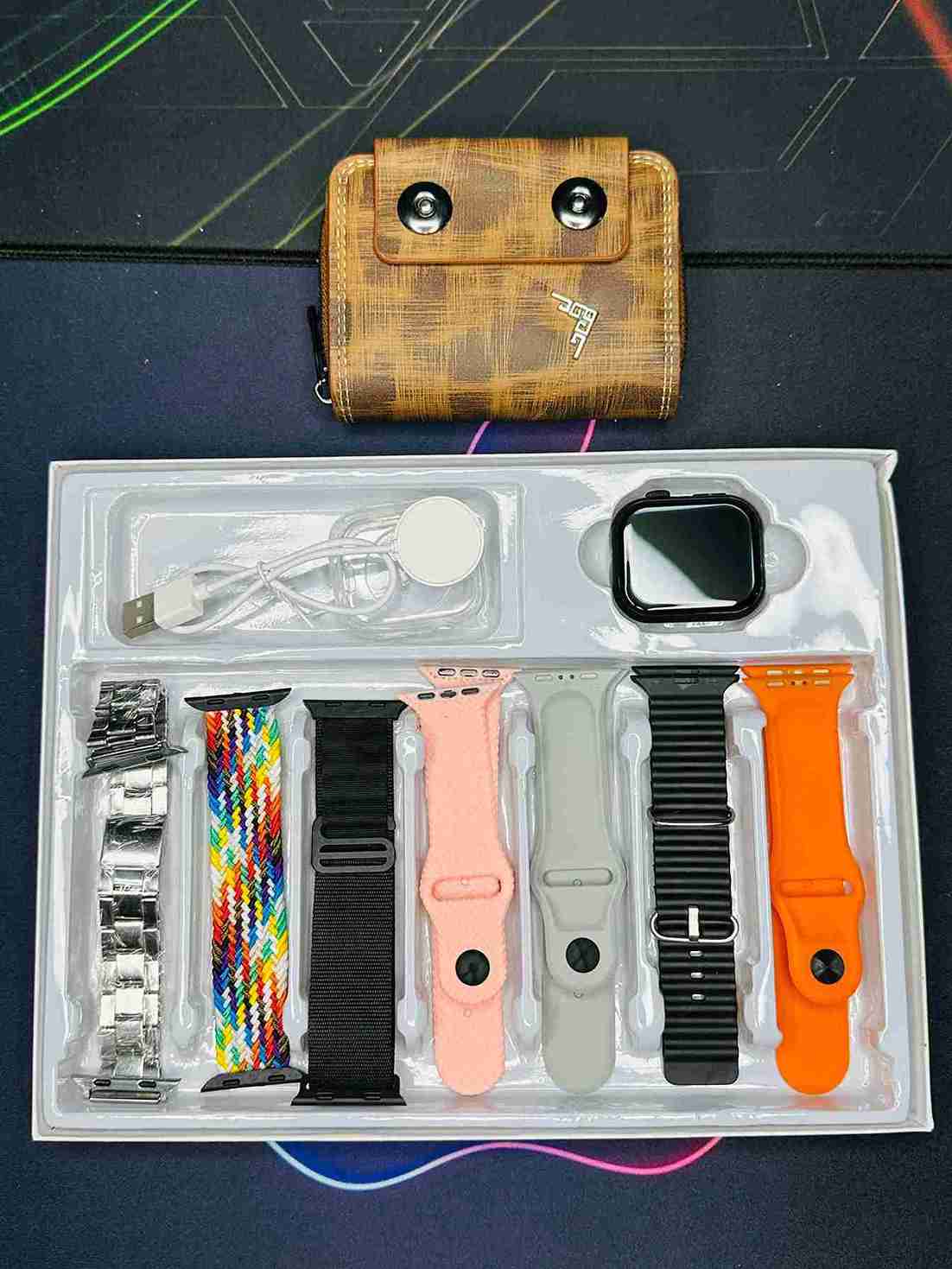 Smart Watch and free Wallet